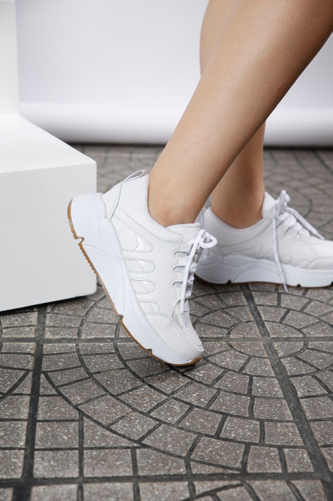 Tenis Zara 35 Blanco